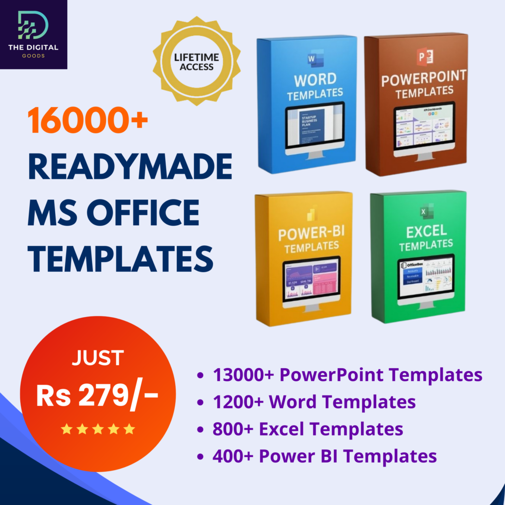 16000+ Editable Microsoft Office Readymade Templates