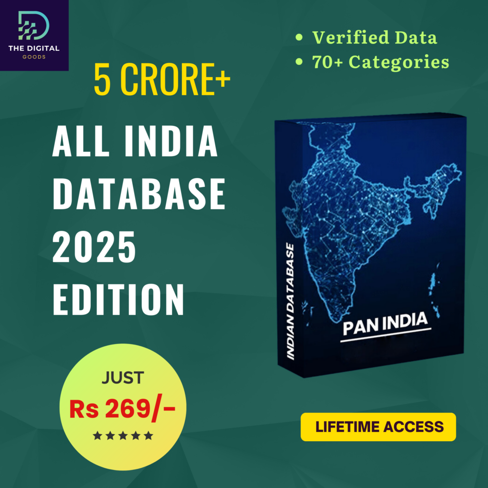 5 Crore+ All India Database - 2025 Edition