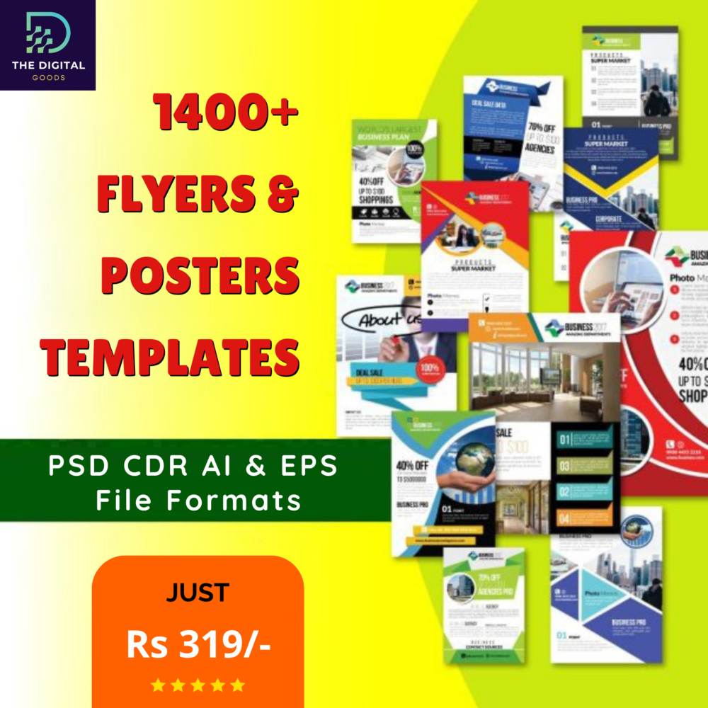 1400+ Flyers & Posters Design Templates